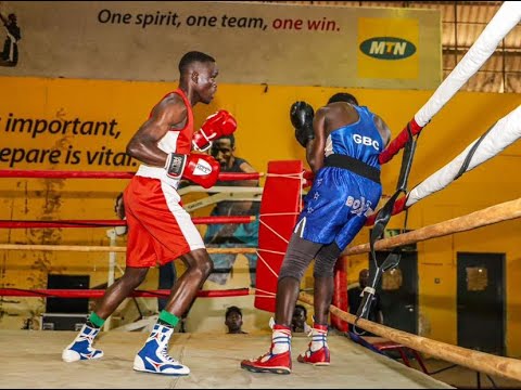 National Open BC-, Badru Kawooya (Namungoona BC) KOs Arafat Muzamir (UBF Select) In Round 1