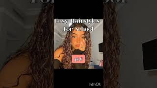 Easy hairstyles for school🍁#hairstyle#hair#school#2024#glowup#taylorswift#asmr#fyp#shorts#barbie