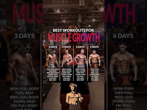 Best workouts for muscle growth #workout #fitness #workouttips #fitnesstips #gymworkout #shorts