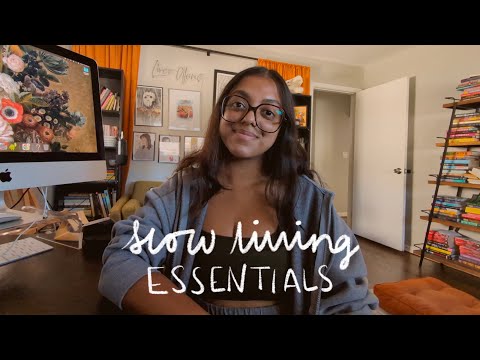 10 OF MY SLOW LIVING ESSENTIALS 🗞️