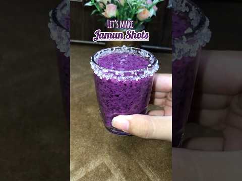 Jamun Shots recipe #shortsfeed #youtubeshorts #shorts #jamun #shots #recipe #summerdrinks