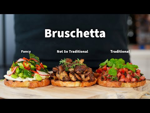 The 3 Best Bruschetta Recipes | Easy, Easier & Easiest