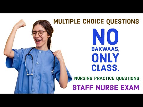 Nursing important questions for Nursing competitive exam preparation