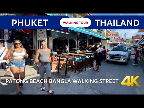 PARONG PHUKET THAILAND 🇹🇭 BANGLA road WALKING TOUR 2023