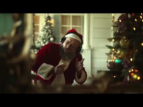 Santa Jamming Out | Copyright Free Video Footage