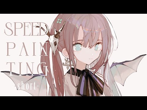 ショートメイキング - ハロウィン Halloween speed painting #shorts