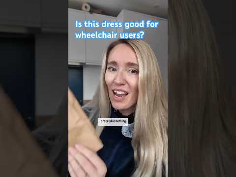 ♿️Is this dress any good for wheelchair users?