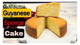 Guyanese 🇬🇾Sponge Cake || Christmas Baking #spongecake #christmascakes #cakes #viralvideo