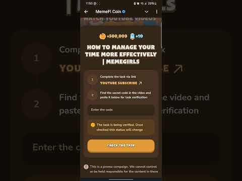 How to manage your time more effectively memefi new video code #memefi