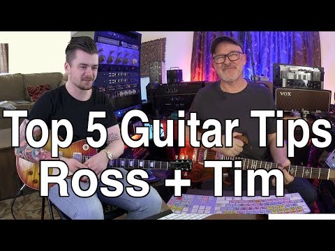 Top 5 Guitar Tips | Tim Pierce | Ross Campbell | Guitar Lesson