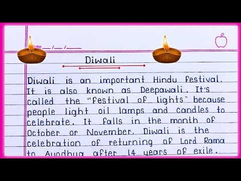 Essay on Diwali in English || Diwali essay writing || Diwali 2024 ||