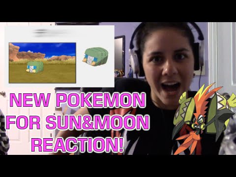 New Pokemon for Sun&Moon Reaction!