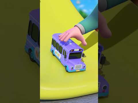 Ten Little Buses | Nursery Rhymes & Toddler Song | NuNu Tv  #childrensongs  #singalong #babysong