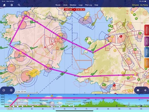 Flight to Inishmore (Ireland) West coast