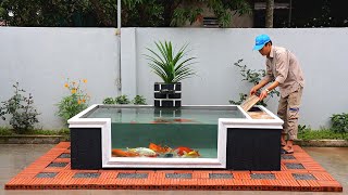 How to make a simple fish tank - Aquarium design