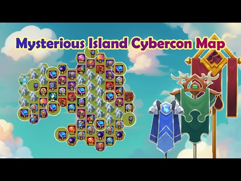 Mysterious Island Cybercon Map