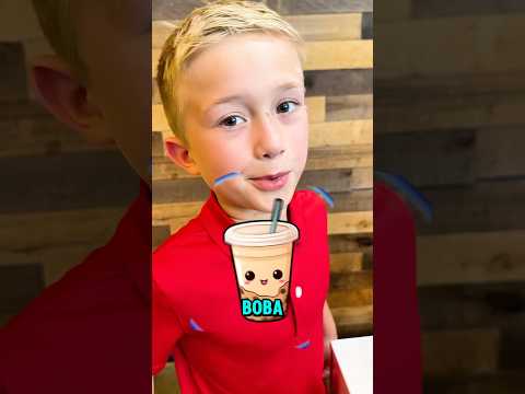 Drink Boba like Levi!🧋 #bobatea #boba