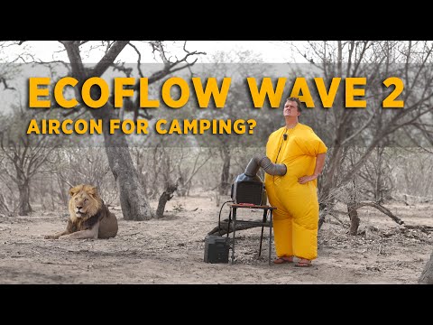 EcoFlow Wave 2 Portable AC Review | Tested While Camping with Lions in Africa