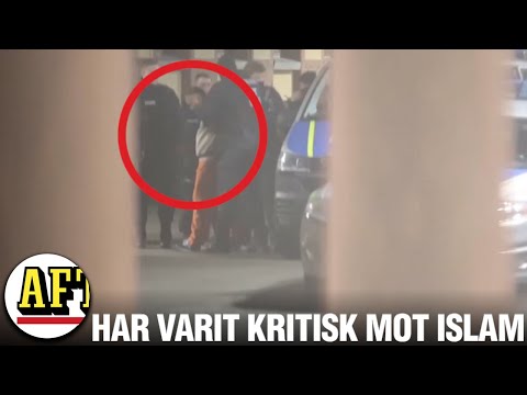 Här förs attentatsmannen Taleb Abdul Jawad till häktet