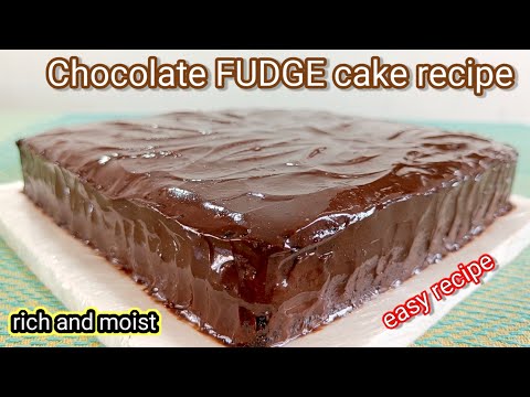 How to make Chocolate fudge cake  | simple chocolate cake recipe |