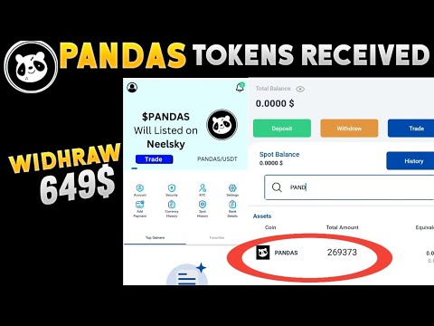 Pandas Token Not Received (Solution) ! Pandas Airdrop Update #PandaAirdrop #PandaTokenNotRecieved