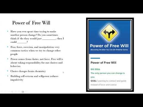 4. Emotional State: The Adult Power of Free Will and Skill of Choices (Blue Brain)