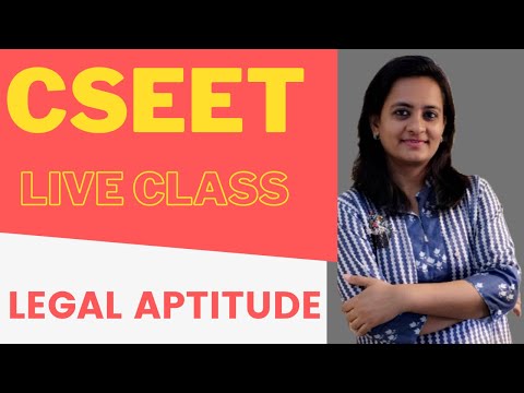 CSEET - LIVE CLASS - LEGALAPTITUDE