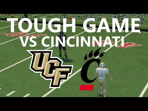 TOUGH GAME VS CINCINNATI! CAN WE WIN? NCAA 14 Road To Glory Series S3E8