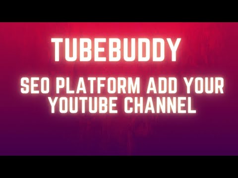 TubeBuddy The Amazing SEO Tool!