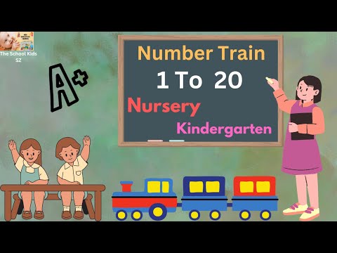 Count to 20 for kindergarten / Number Learning for Kids/ Counting 1 to 20/ Numbers/ Counting to 20