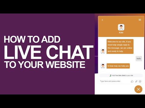 How to add a Live chat to your WordPress website for free