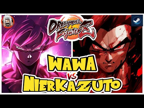 DBFZ Wawa vs NieR_Kazuto (Black, GogetaSS4, Trunks) vs (GogetaSS4, GokuSSJ, Tien)