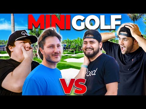 The mini golf match you didn’t know you needed…