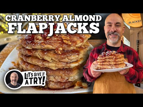 Cranberry Almond Flapjacks | Blackstone Griddles