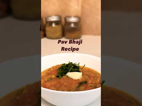 Pav Bhaji Recipe☺️#easyrecipe #homemade #food #tasty #foodie #foodshorts #pavbhaji #pavbhajirecipe