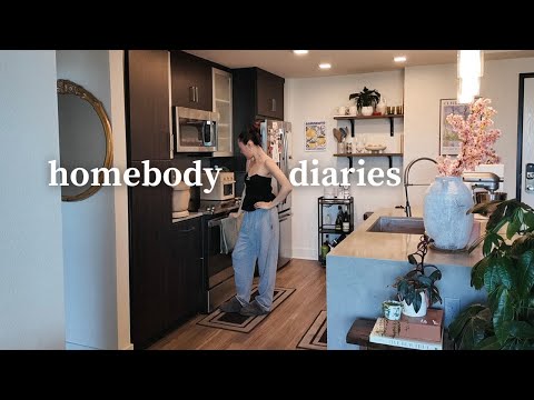 homebody diaries living in la | apartment declutter, slow saturday mornings, & cooking healthy meals