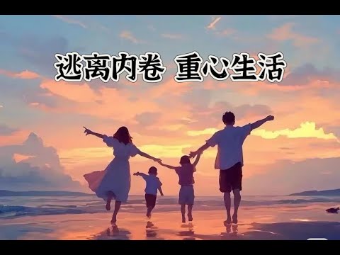 一家四口出国记｜拒接内卷｜逃离内卷｜给孩子一个美好的童年｜内卷无结果 不如转身离开｜