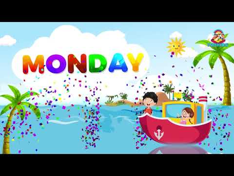 Kids Educational: Learning Days of the Week. #Kids #Daysof the week.