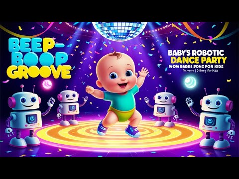 Beep-Boop Groove|| Baby’s Robotic Dance Party|| Wow Babies|| Nursery Song For Kids||#kidssongs