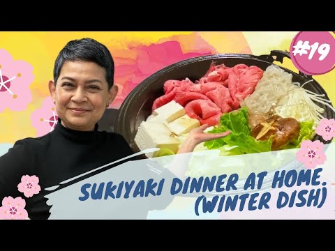 Sukiyaki Dinner At Home (Winter Dish) A Day With Bec