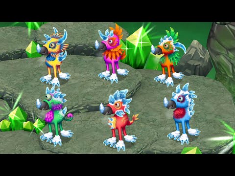 All Prismatic Mimic - Cave Island (My Singing Monsters: Dawn Of Fire)