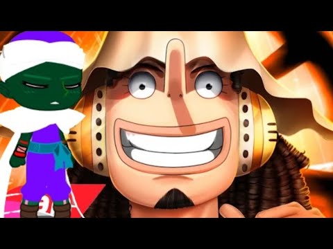 Dragon ball reagindo ao rap do Usopp(7mz)(Gachaclub)