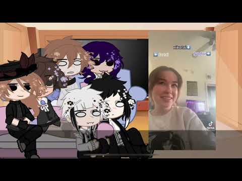 BSD characters react to random Skits || BSD || (the duck queen)