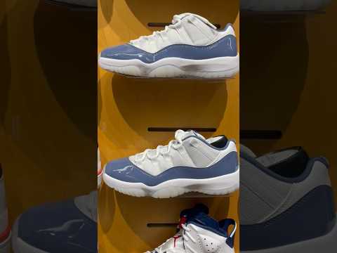 Jordan 11 Low - DIFFUSED BLUE - Grabbing my pair from Finish Line