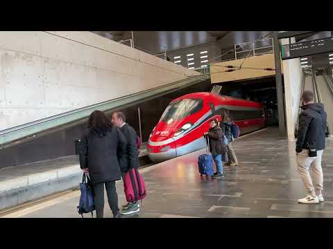 My Iryo High-Speed Train Just Arrived - A Quick Ride From Zaragoza Back To Madrid