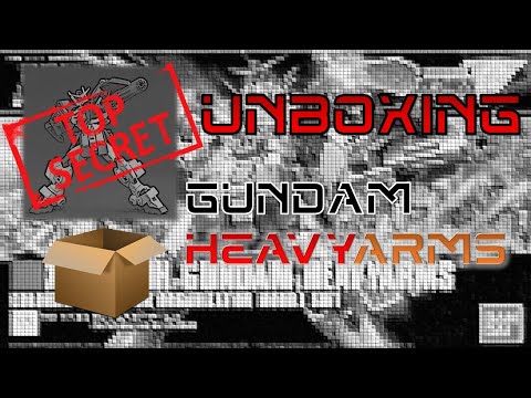 Unboxing - HGUC - Gundam Heavyarms 2020