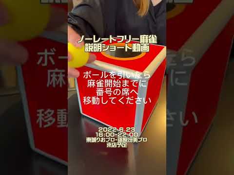 ノーレートフリー説明動画　普段はセット専門店です。　6/23 (木)16:00-22:00 東城りおプロ・篠原冴美プロ来店予定