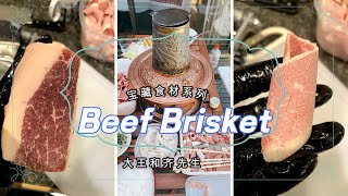 宝藏食材系列之牛胸腩肉  Beef Brisket Whole,最好的方式处理牛胸口肉，What is the best way to cook beef brisket