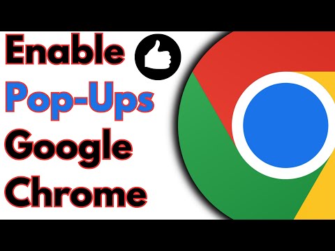 How to Enable Pop-Ups in Google Chrome Browser | Allow Pop-Ups in Google Chrome