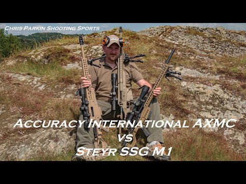 Accuracy International AXMC v Steyr Mannlicher SSG M1, Head to Head REVIEW